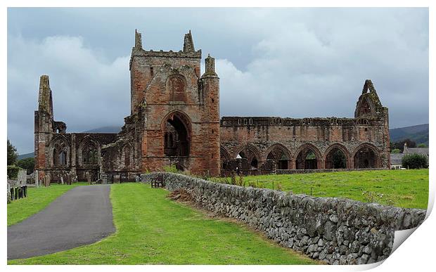  Sweetheart Abbey Print by Anthony Michael 