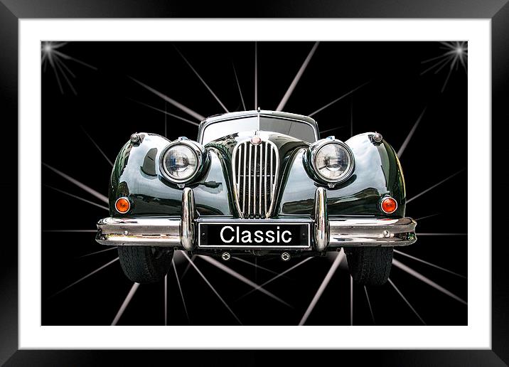  Classic star Framed Mounted Print by Graham Thomas