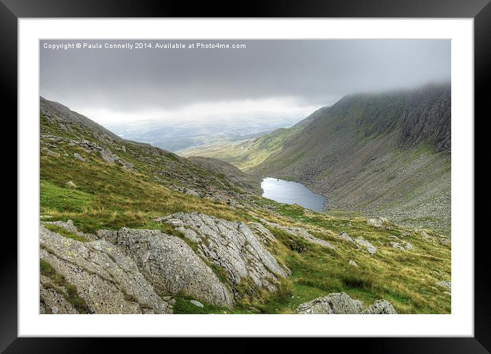  Goat's Water Tarn, Coniston Old Man Framed Mounted Print by Paula Connelly