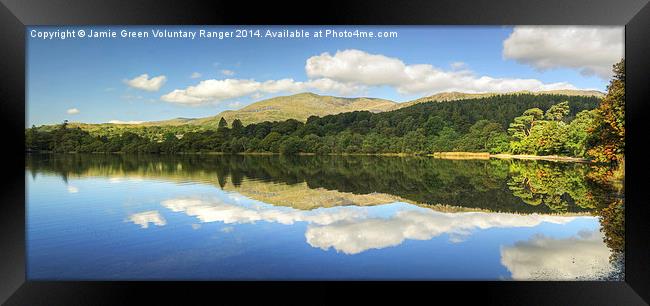  Coniston Water Framed Print by Jamie Green