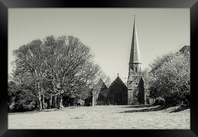  St. Mary's and Christ Church Framed Print by Sean Wareing