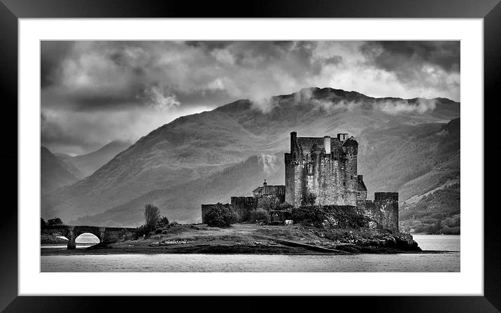  Eilean Donan Castle Framed Mounted Print by Mike Sherman Photog