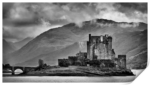  Eilean Donan Castle Print by Mike Sherman Photog