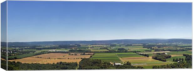 View From The Mountain Top Canvas Print by Tom and Dawn Gari