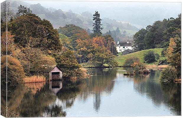 Rydal Water. Canvas Print by Irene Burdell
