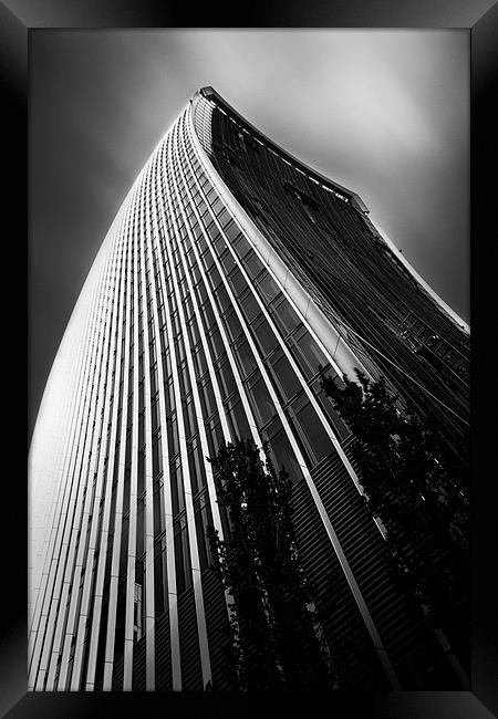  London Walkie Talkie Skyscraper Framed Print by Ian Hufton