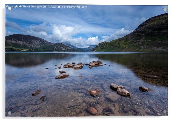  Ennerdale Acrylic by Stuart Gennery