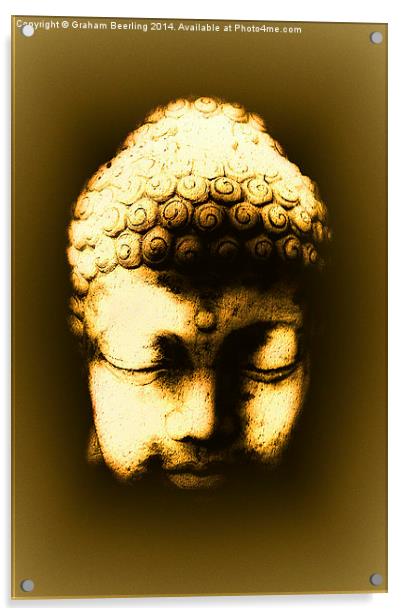 Buddha Acrylic by Graham Beerling