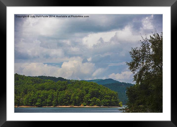  Glenview Lakeview Framed Mounted Print by Judy Hall-Folde