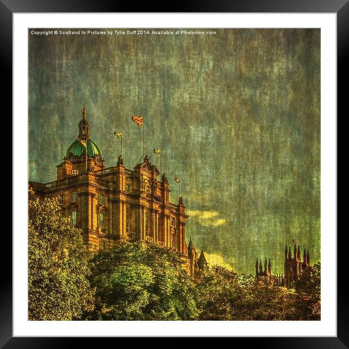 Museum on Mound Edinburgh 2 Framed Mounted Print by Tylie Duff Photo Art