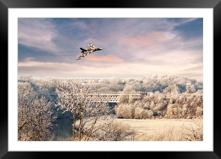 Vulcan Winter  Framed Mounted Print by J Biggadike