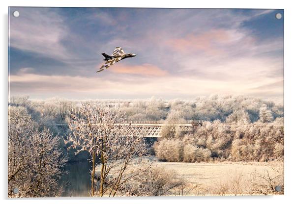 Vulcan Winter  Acrylic by J Biggadike