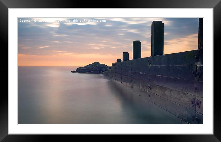 Sea Scape Framed Mounted Print by Ian Johnson
