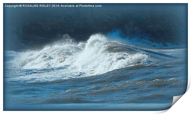 WAVES  Print by ROS RIDLEY