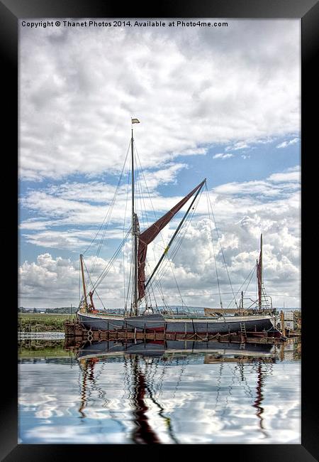 Old boat       Framed Print by Thanet Photos