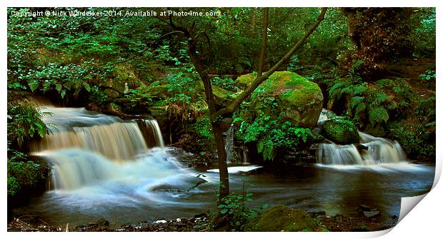  The River Rivelin Print by Nick Wardekker