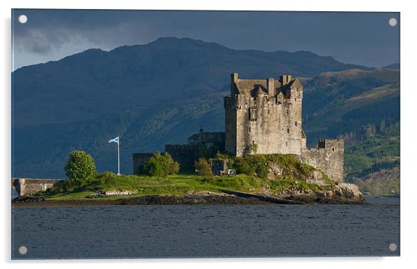 Eilean Donan Castle Acrylic by Mark Robson