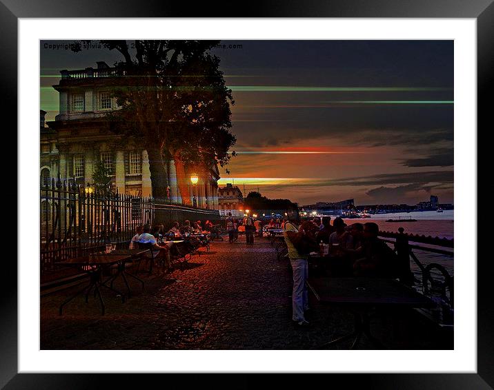 Greenwich comes alive Framed Mounted Print by sylvia scotting