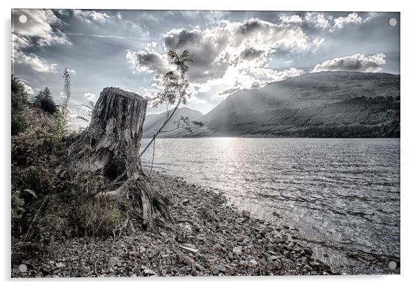  Loch Lochy Acrylic by Mark Godden