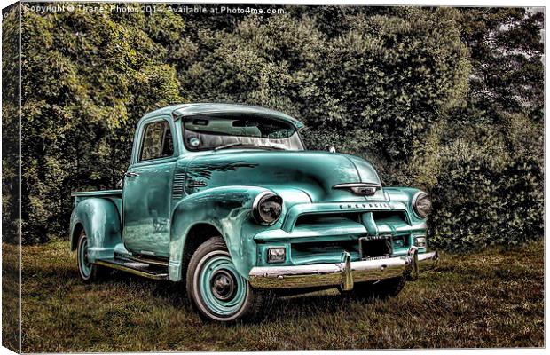  Chevy pick up Canvas Print by Thanet Photos