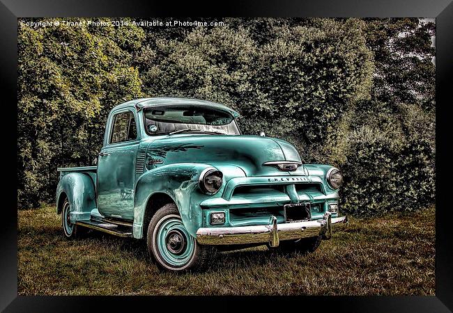  Chevy pick up Framed Print by Thanet Photos
