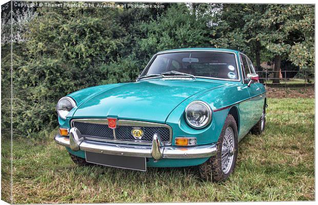 1972 MG  Canvas Print by Thanet Photos