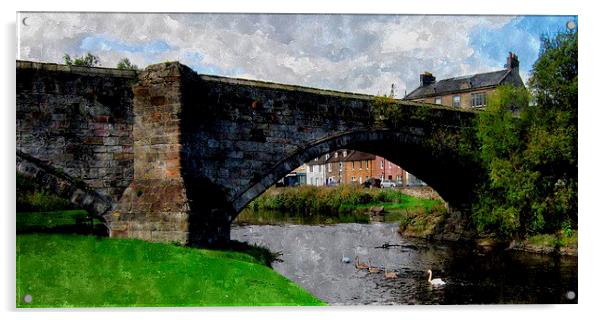  musselburgh,scotland Acrylic by dale rys (LP)