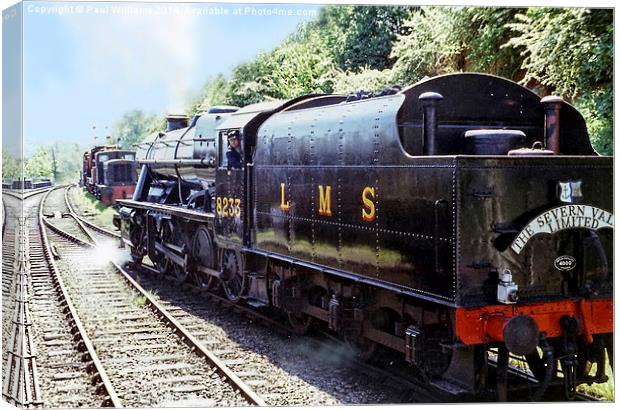  The Severn Valley Ltd Canvas Print by Paul Williams