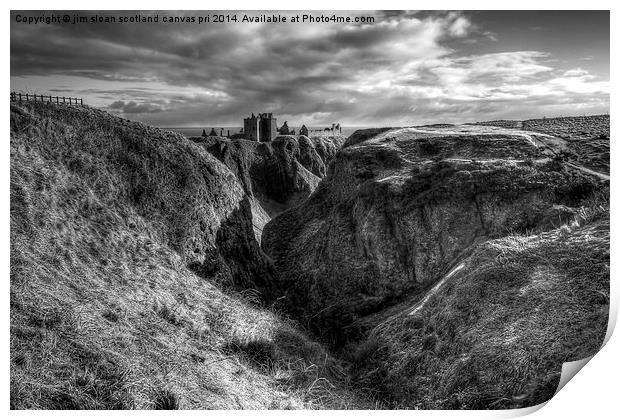 Dunnottar Castle  Print by jim scotland fine art