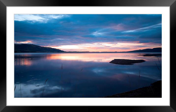  Sunrise on Loch Leven Framed Mounted Print by Stuart Jack
