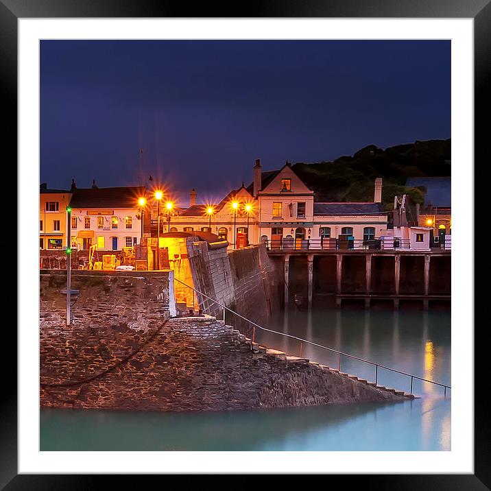 Ilfracombe Harbour Framed Mounted Print by Dave Rowlatt