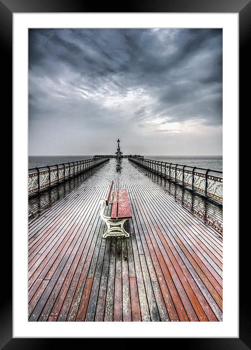 Penarth Pier 6 Framed Mounted Print by Steve Purnell