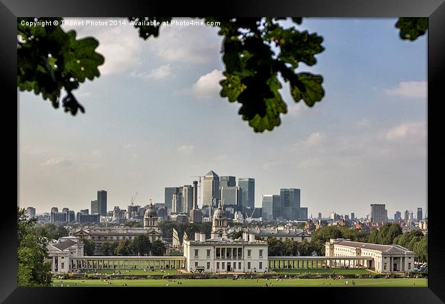  London old and new Framed Print by Thanet Photos