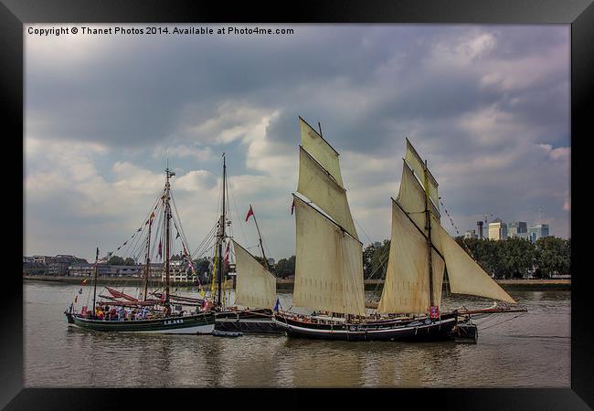  Tall ships 2014 Framed Print by Thanet Photos