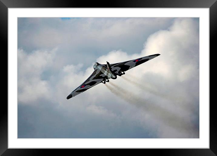  The Mighty Vulcan Framed Mounted Print by Peter Struthers