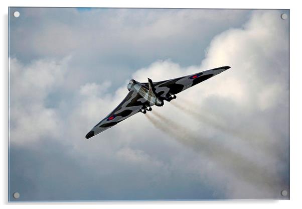  The Mighty Vulcan Acrylic by Peter Struthers