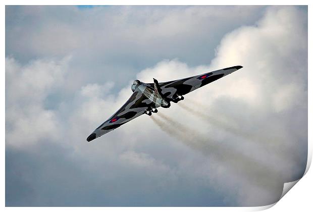  The Mighty Vulcan Print by Peter Struthers