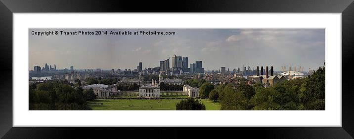  London panorama Framed Mounted Print by Thanet Photos