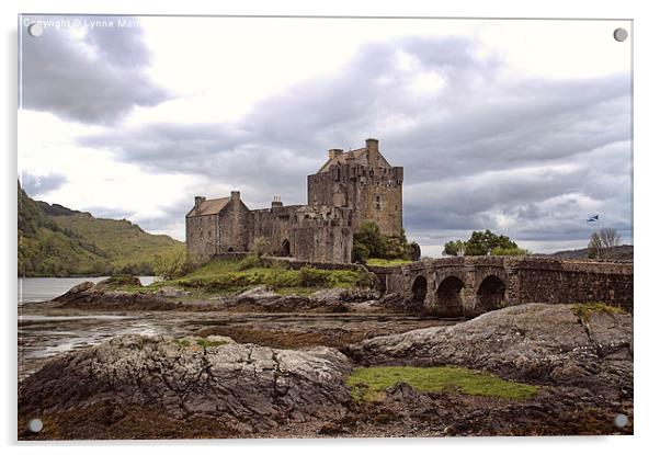  Eilean Donan Castle Acrylic by Lynne Morris (Lswpp)
