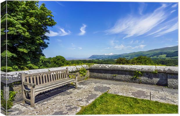Bench With A View  Canvas Print by Ian Mitchell