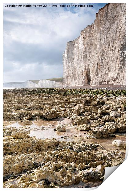  White Cliffs of England Print by Martin Parratt
