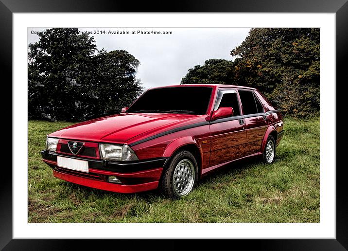  Alfa Romeo Framed Mounted Print by Thanet Photos