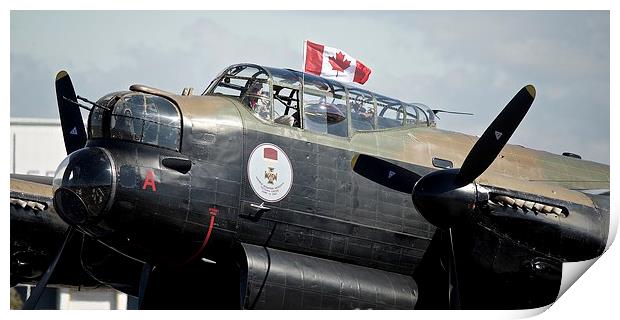  Canadian Lancaster Print by Stephen Taylor