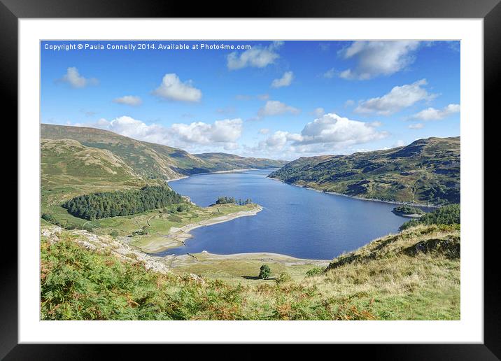  Haweswater - English Lake District Framed Mounted Print by Paula Connelly