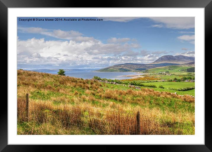  The Isle of Arran Framed Mounted Print by Diana Mower