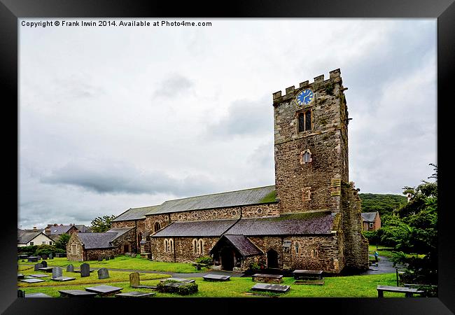  St. Mary and All Saints, Conway Framed Print by Frank Irwin