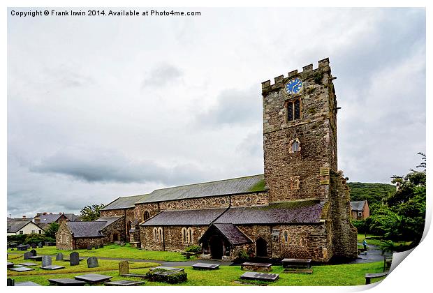  St. Mary and All Saints, Conway Print by Frank Irwin