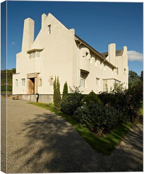  Hill House Canvas Print by Stephen Taylor