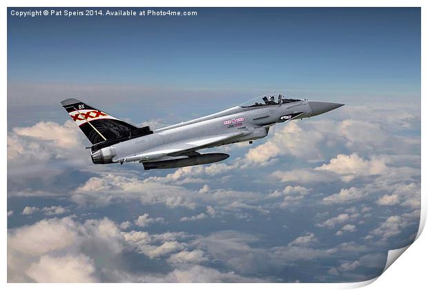  Typhoon (Eurofighter)  -  'Ad Astra' Print by Pat Speirs
