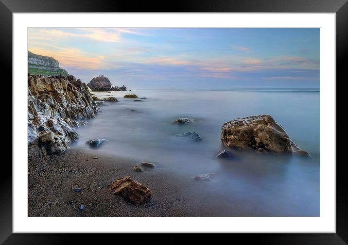 Evening Ocean  Framed Mounted Print by Ian Mitchell